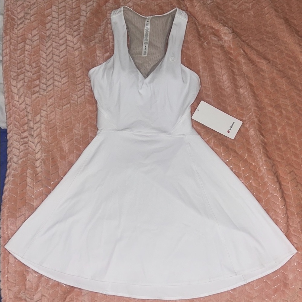 V-Neck Racerback Tennis Dress